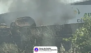 Incendie à Lamanon (13) : le feu est éteint