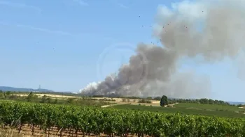 Incendie à Conques-sur-Orbiel - Aude - 21 juillet 2026 - Feux de forêts et d'espaces naturels