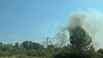 Incendie à Conques-sur-Orbiel - Aude - 21 juillet 2026 - Feux de forêts et d'espaces naturels