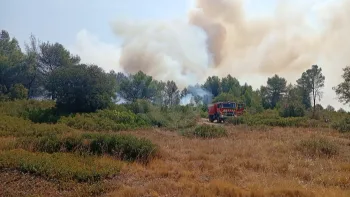 Incendie à Conques-sur-Orbiel - Aude - 21 juillet 2026 - Feux de forêts et d'espaces naturels