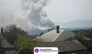 Incendie à Conques-sur-Orbiel (11) : les pompiers interviennent