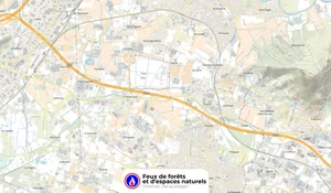 Incendie à La Crau (83) : le feu est éteint