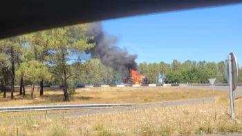 Incendie à Mios - Gironde - 21 juillet 2026 - Feux de forêts et d'espaces naturels