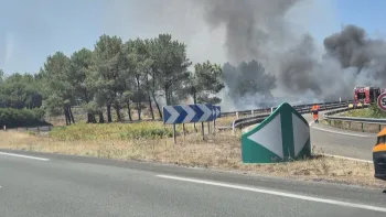 Incendie à Mios - Gironde - 21 juillet 2026 - Feux de forêts et d'espaces naturels