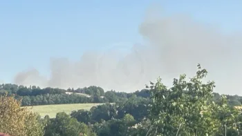 Incendie à Saint-Hilaire-les-Places - Haute-Vienne - 21 juillet 2026 - Feux de forêts et d'espaces naturels
