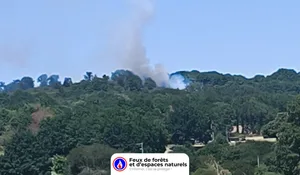 Incendie à Saint-Hilaire-les-Places (87) : les pompiers interviennent