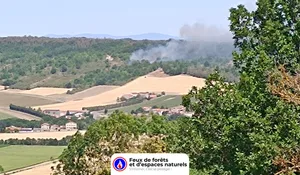 Incendie à Gignat (63) : les pompiers interviennent