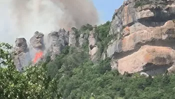 Incendie à Nant - Aveyron - 21 juin 2026 - Feux de forêts et d'espaces naturels