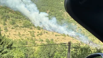 Incendie à Nant - Aveyron - 21 juin 2026 - Feux de forêts et d'espaces naturels