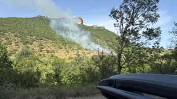 Incendie à Nant - Aveyron - 21 juin 2026 - Feux de forêts et d'espaces naturels