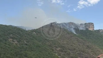 Incendie à Nant - Aveyron - 21 juin 2026 - Feux de forêts et d'espaces naturels