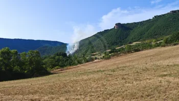 Incendie à Nant - Aveyron - 21 juin 2026 - Feux de forêts et d'espaces naturels