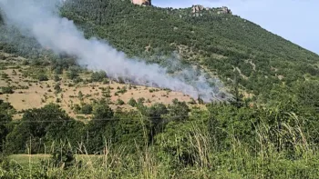 Incendie à Nant - Aveyron - 21 juin 2026 - Feux de forêts et d'espaces naturels