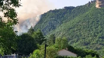 Incendie à Nant - Aveyron - 21 juin 2026 - Feux de forêts et d'espaces naturels