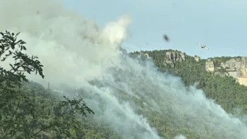 Incendie à Nant - Aveyron - 21 juin 2026 - Feux de forêts et d'espaces naturels