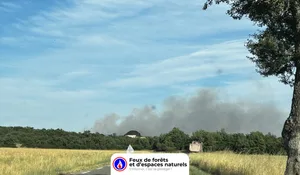 Incendie à La Verdière (83) : les pompiers interviennent