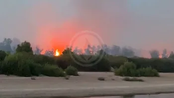 Incendie à Sougy-sur-Loire - Nièvre - 21 juillet 2026 - Feux de forêts et d'espaces naturels