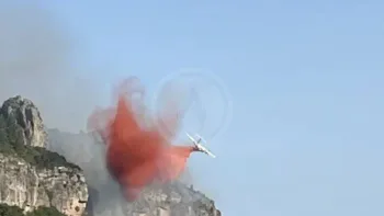 Incendie à Pégairolles-de-l'Escalette - Hérault - 21 juin 2026 - Feux de forêts et d'espaces naturels