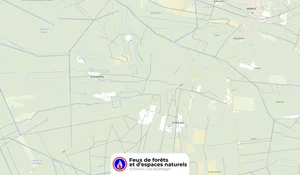Incendie à Saumos (33) : les pompiers interviennent