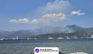 Incendie à Patrimonio (2B) : les pompiers interviennent