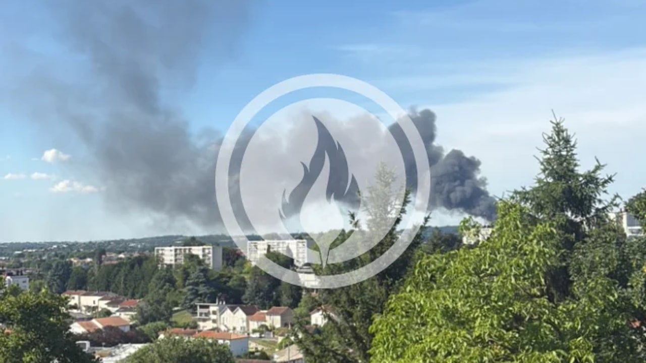 Incendie à Maine-de-Boixe - Charente - 25 mai 2026 - Feux de forêts et d'espaces naturels
