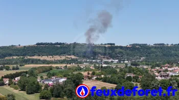 Incendie à Colayrac-Saint-Cirq - Lot-et-Garonne - 22 juillet 2026 - Feux de forêts et d'espaces naturels