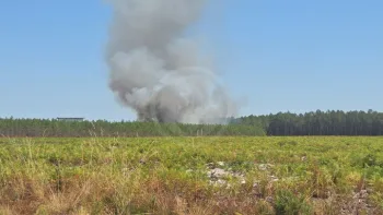 Incendie à Castets - Landes - 22 juillet 2026 - Feux de forêts et d'espaces naturels