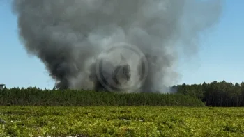 Incendie à Castets - Landes - 22 juillet 2026 - Feux de forêts et d'espaces naturels
