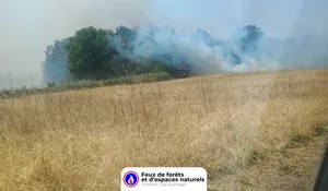 Incendie à Bessines-sur-Gartempe (87) : les pompiers interviennent