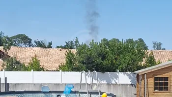 Incendie à Boos - Landes - 22 juillet 2026 - Feux de forêts et d'espaces naturels