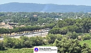 Incendie à Le Luc (83) : le feu est éteint