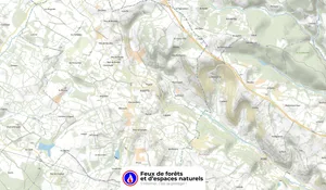 Incendie à Issepts (46) : les pompiers interviennent