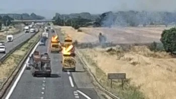 Incendie à Lafitte-Vigordane - Haute-Garonne - 22 juin 2026 - Feux de forêts et d'espaces naturels