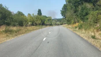 Incendie à Montlieu-la-Garde - Charente-Maritime - 22 juillet 2026 - Feux de forêts et d'espaces naturels