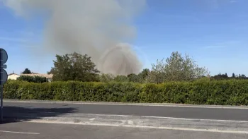Incendie à Montlieu-la-Garde - Charente-Maritime - 22 juillet 2026 - Feux de forêts et d'espaces naturels