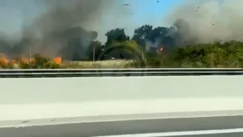Incendie à Montlieu-la-Garde - Charente-Maritime - 22 juillet 2026 - Feux de forêts et d'espaces naturels