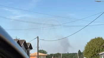 Incendie à Montlieu-la-Garde - Charente-Maritime - 22 juillet 2026 - Feux de forêts et d'espaces naturels