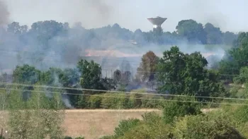 Incendie à Montlieu-la-Garde - Charente-Maritime - 22 juillet 2026 - Feux de forêts et d'espaces naturels