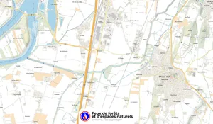 Incendie à Étoile-sur-Rhône (26) : les pompiers interviennent