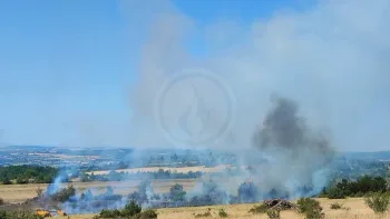 Incendie à Millau - Aveyron - 22 juin 2026 - Feux de forêts et d'espaces naturels