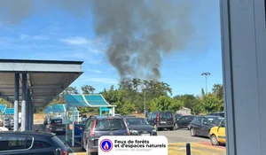 Incendie à Podensac (33) : les pompiers interviennent