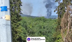 Incendie à Saint-Sulpice-d'Excideuil (24) : le feu est éteint