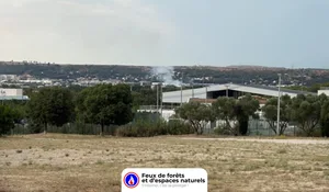 Incendie à Vitrolles (13) : le feu est éteint