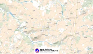 Incendie à Lussac (33) : le feu est éteint