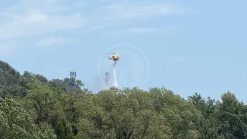 Incendie à Pégomas - Alpes-Maritimes - 23 juin 2026 - Feux de forêts et d'espaces naturels