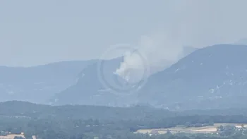 Incendie à Bénonces - Ain - 23 juin 2026 - Feux de forêts et d'espaces naturels