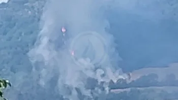 Incendie à Bénonces - Ain - 23 juin 2026 - Feux de forêts et d'espaces naturels