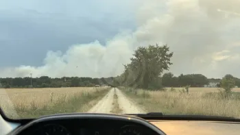 Incendie à Saint-Macaire-du-Bois - Maine-et-Loire - 23 juin 2026 - Feux de forêts et d'espaces naturels