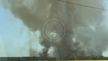 Incendie à Saint-Macaire-du-Bois - Maine-et-Loire - 23 juin 2026 - Feux de forêts et d'espaces naturels
