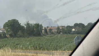 Incendie à Saint-Macaire-du-Bois - Maine-et-Loire - 23 juin 2026 - Feux de forêts et d'espaces naturels